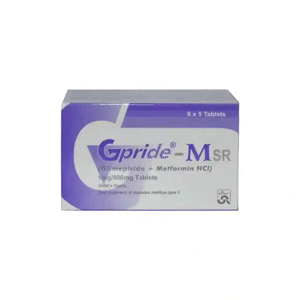 Gpride - M SR 1mg/500mg